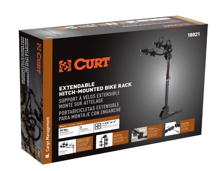 2-Bike rack extension arms
